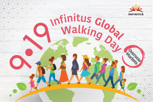 9‧19 Infinitus Global Walking Day - Infinitus Achieved 920 Million Steps and Donate Goods Worth RMB 2.8 Million to Support Teen Development in China