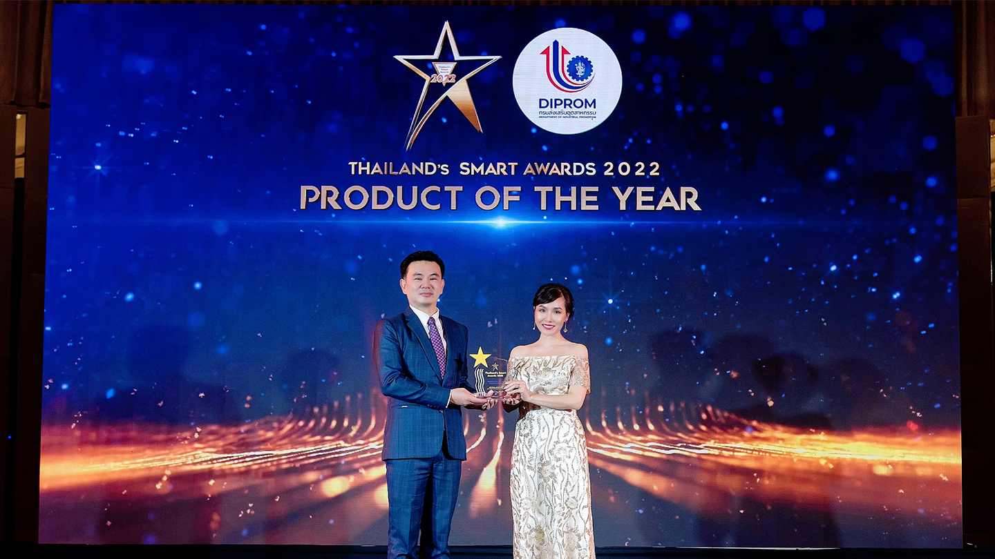 Infinitus Inpolysac Herbal Mix Dietary Supplement Product Wins Product of The Year in Thailand’s Smart Awards 2022